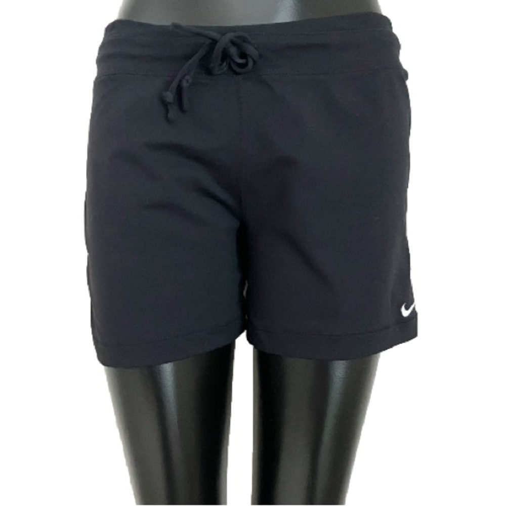 WOMENS NIKEfit BLACK Soft DRAWSTRING casual shorts size: SMALL 2 4 6 EUC!